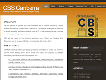 Tablet Screenshot of cbscanberra.com.au